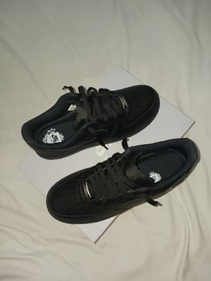 Nike Men's Air Force '07 Black/Black Basketball Shoes - Main Image