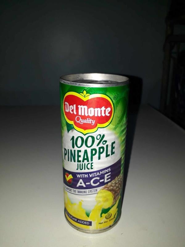 Del Monte Real Fruit Pineapple Chunks, 100% Juice, Rich in Vitamin