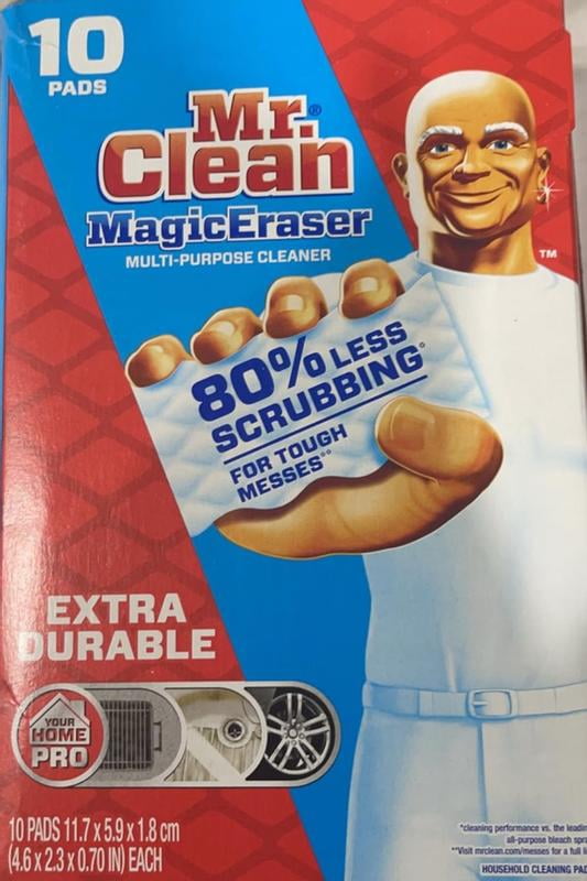 Mr. Clean Magic Eraser – Original, 2 Stück, Entfernt Schmutz Nur Mit Wasser, Vielseitig Im Haushalt