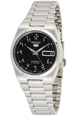 NWT Seiko 5 Black Dial Stainless Steel Men\'s Watch SRPK89 Seiko 5 Sports SNXS Series Mens Watch - Stainless  main image 3