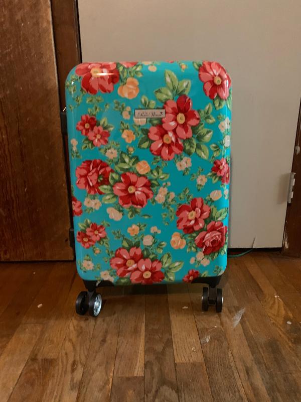 pioneer woman suitcase walmart