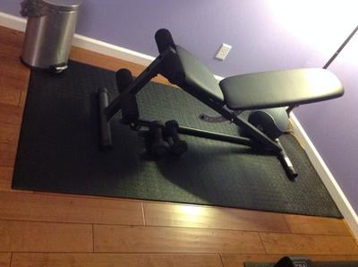 exercise equipment floor mat