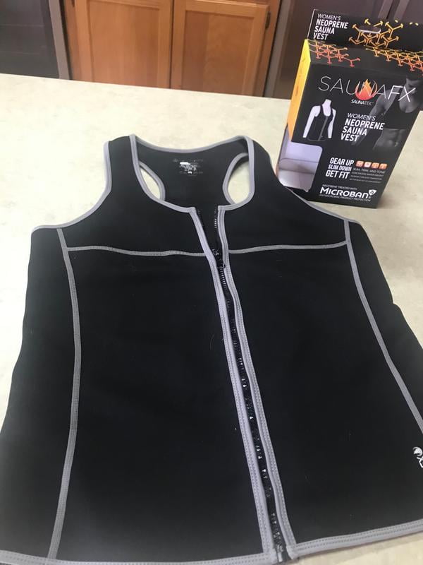 saunafx women's sauna vest