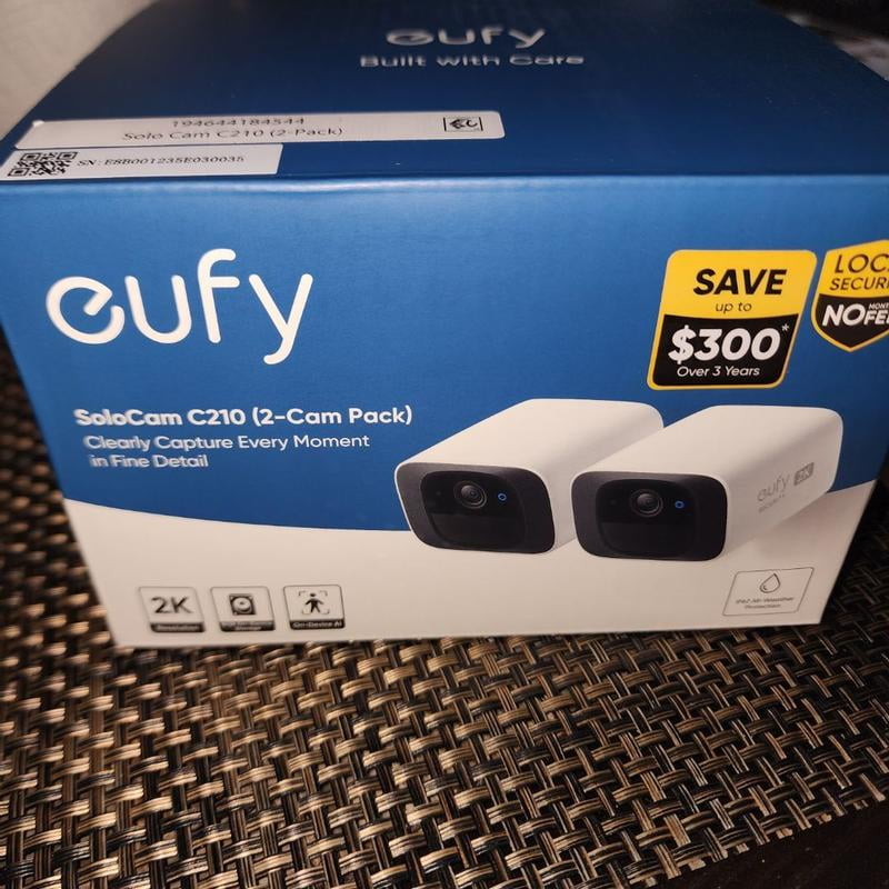 Customer reviews for eufy SoloCam C210 (2-Pack) Wireless 2K
