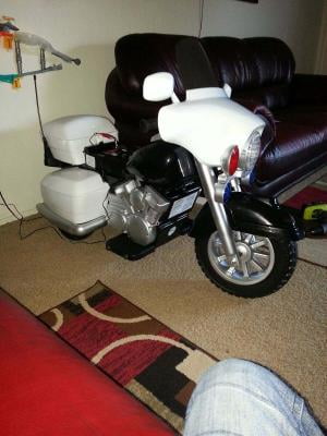 power wheels cop motorcycle