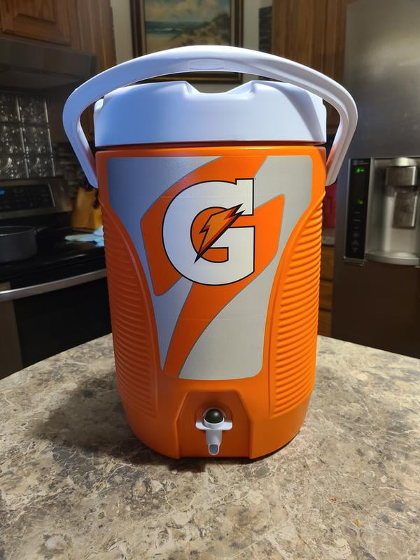 Sideline Cooler Orange 3 gallon cooler