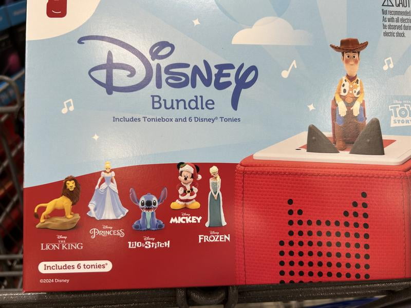12月5日終了 tonies キャラクター6体セット Target限定 Tonies Disney Toniebox Bundle with 6 Audio Play Figurines