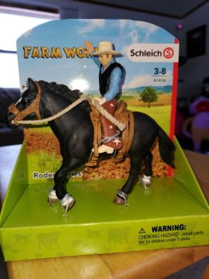 schleich rodeo horse set