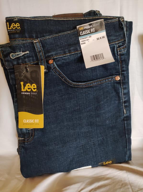 Lee Men's Premium Select Classic Fit Jeans - Walmart.com