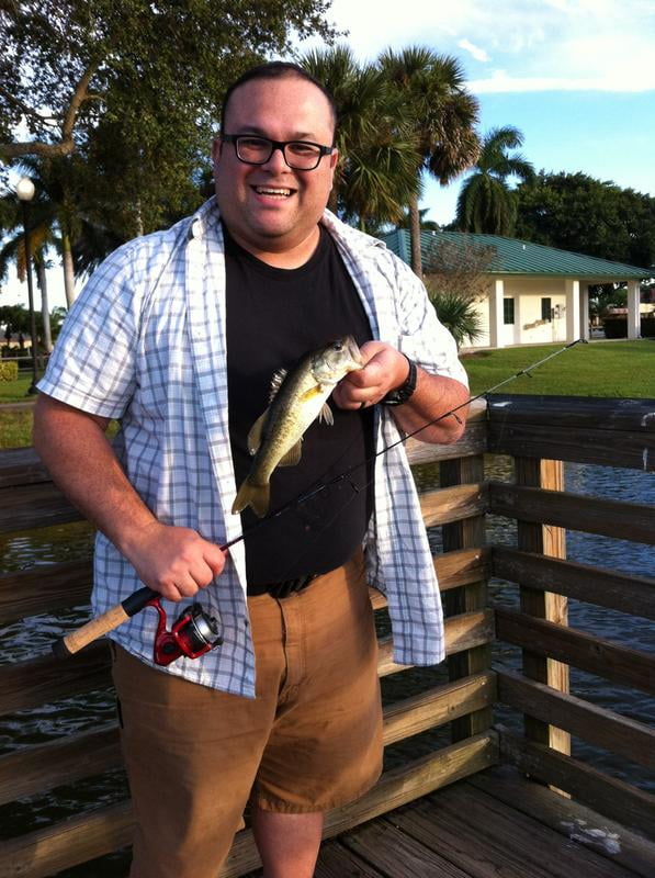 dock runner fishing pole