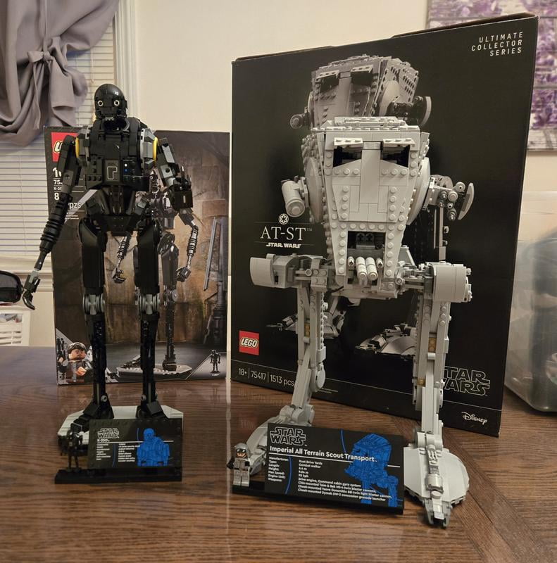 スターウォーズ at-st ブラックシリーズ LEGO Star Wars AT-ST Walker Building Set - Adult Building Blocks