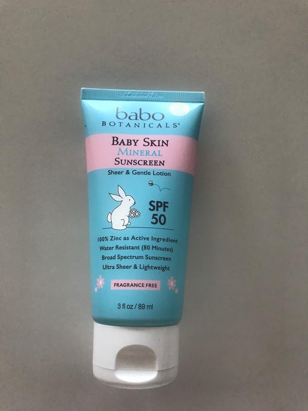 babo botanicals baby skin mineral sunscreen