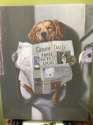 Newspaper Dog Wall Art Decor – Oh my Glad