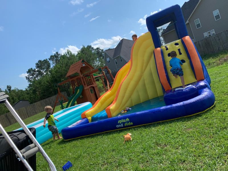 sam's club inflatable pool slide