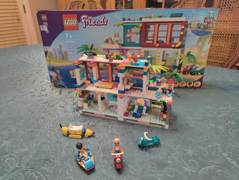 LEGO Friends Vacation Beach House 41709 Building Kit; Gift For