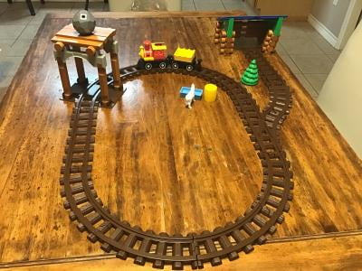 lincoln logs sawmill train express