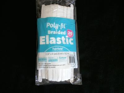 Poly-Fil Spandex Elastic Cording 20 yards by Fairfield