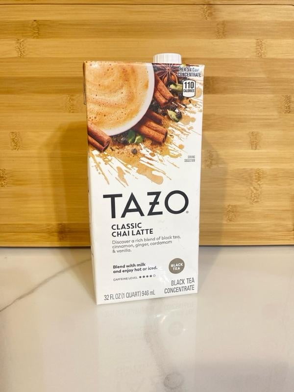 Tazo Chai Latte Concentrate Black Tea, 32 fl. oz., 3 pk