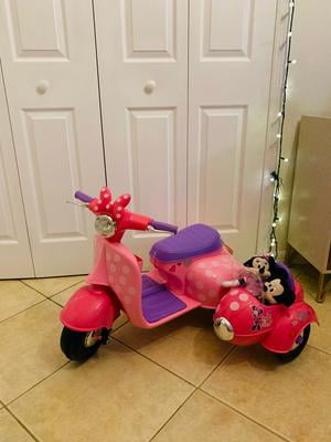minnie mouse bike with sidecar