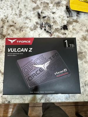 TEAMGROUP T-FORCE VULCAN Z 2.5-inch 1TB SATA III SSD with 3D NAND