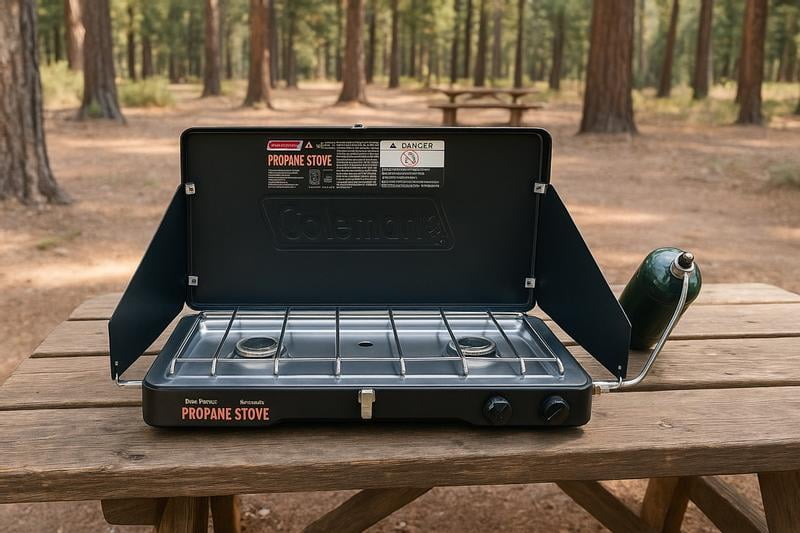 Coleman 2 Burner Propane Camping Stove - Walmart.com