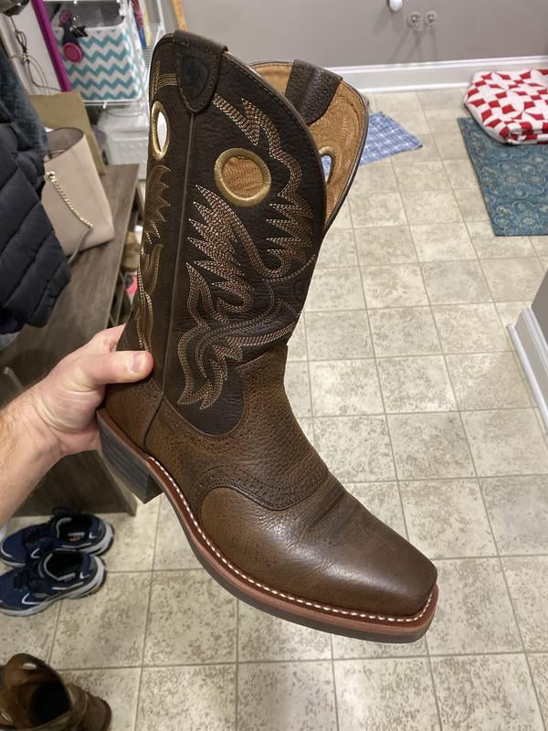 Ariat Thunder Brown Heritage Roughstock Leather Western Boots Mens 8D 10007850 10007850 Ariat Men main image 4