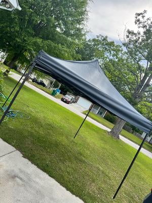 GIANNA 10x10 FT Pop Up Canopy Tent with Slant Legs and Carrying
