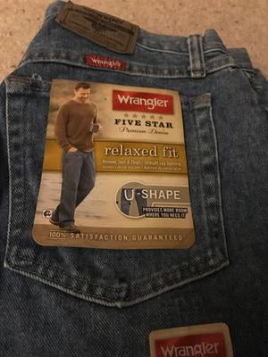 Wrangler Men's and Big Men's Relaxed Fit Jeans 