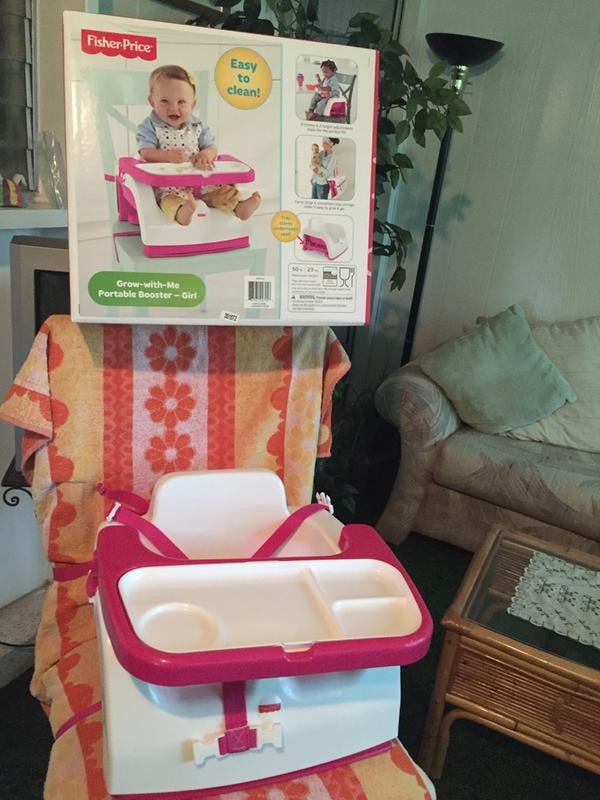 fisher price grow with me portable booster