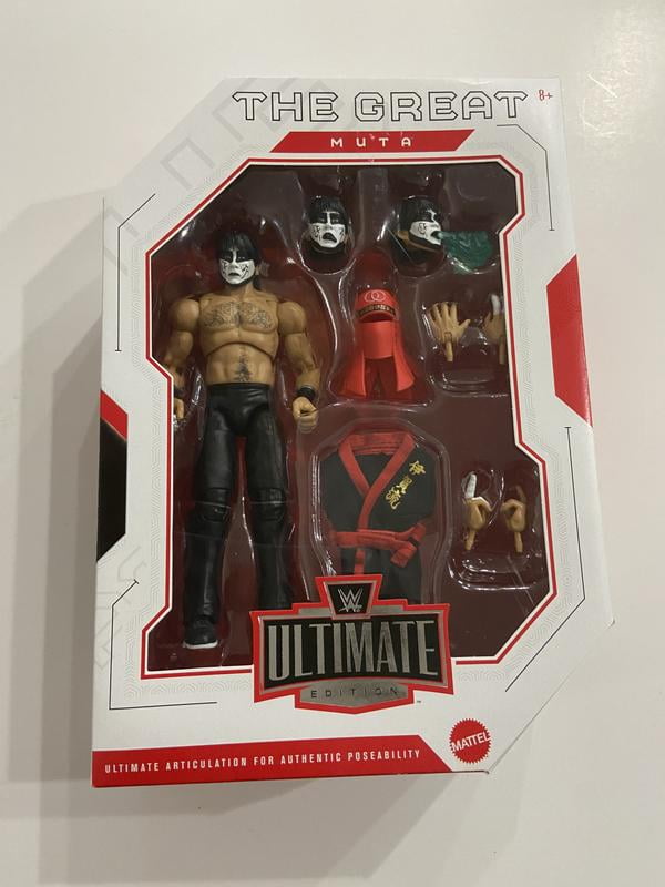 WWE Ultimate Edition The Great Muta Action Figure & Accessories