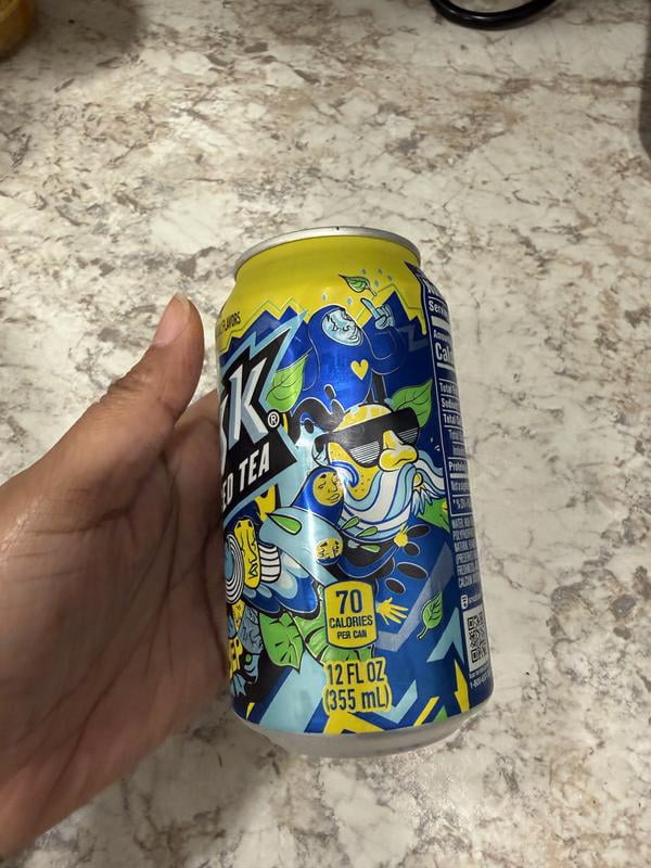 Lipton Brisk Lemon Iced Tea - Sweet Drink, 36 Cans of 12 Ounces