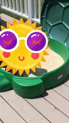 little tikes turtle sandbox walmart