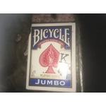 Bicycle Playing Cards, Jumbo Index, 1 Deck (Red or Blue - Color May Vary)
