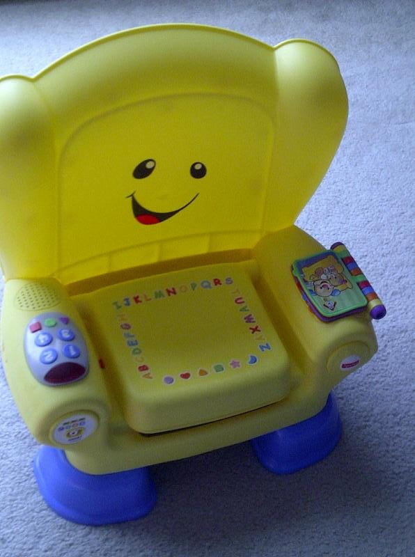 vtech chair yellow