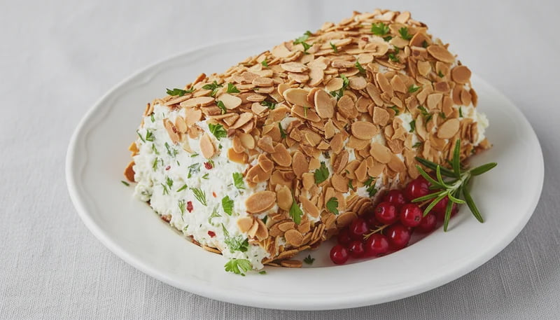 Creamy Feta Almond Log Recipe - Walmart.com