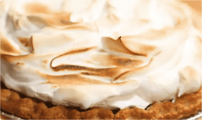 Marshmallow sweet potato pie