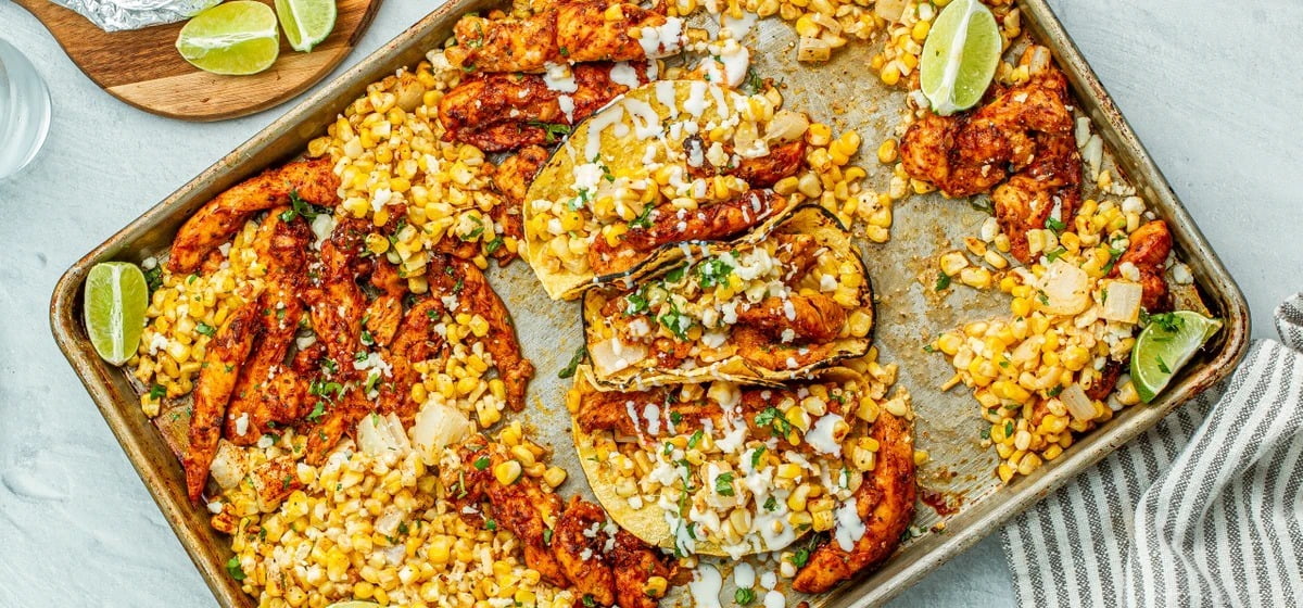 Street corn & chicken