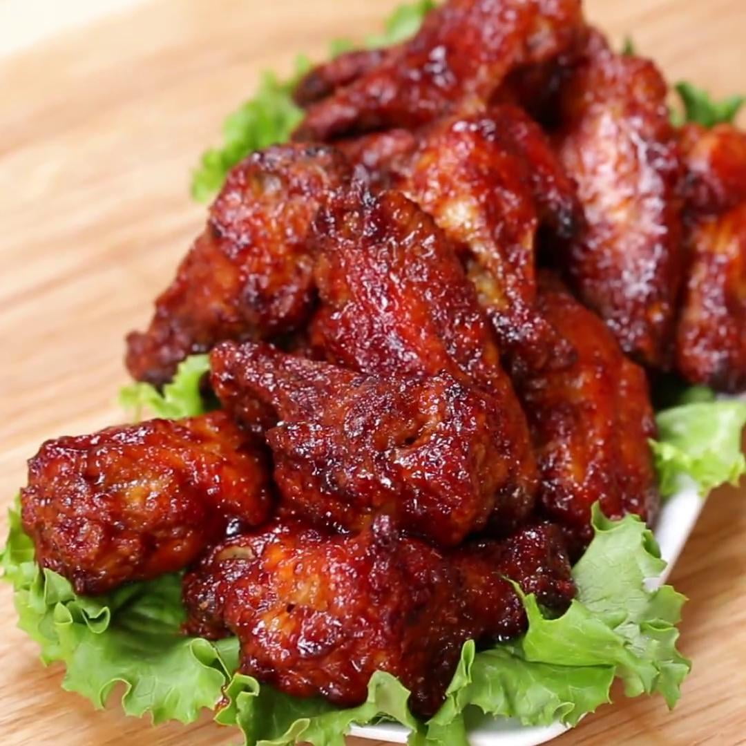 Honey bbq chicken wings Recipe