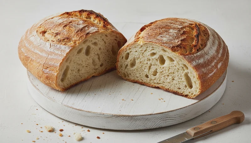 Ddark Bread No-Knead Crusty Homemade Bread Recipe - Walmart.com