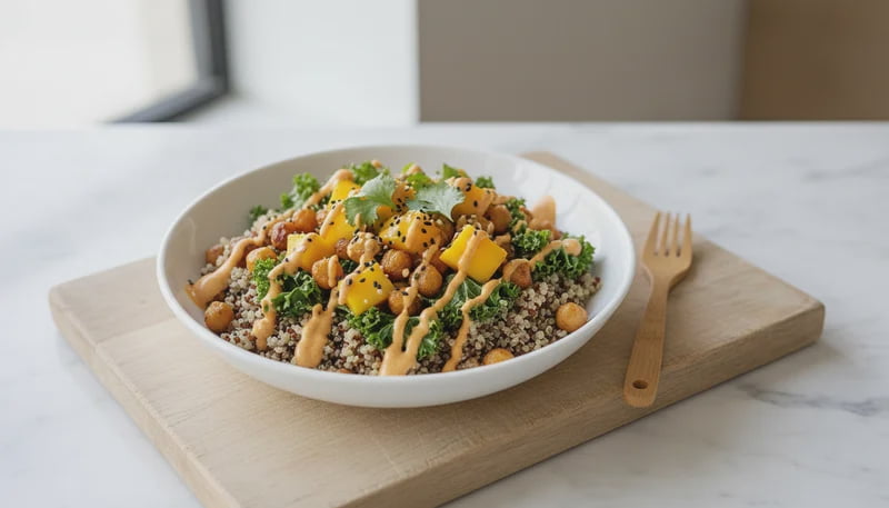 Mango Chickpea Quinoa Bowl Recipe - Walmart.com