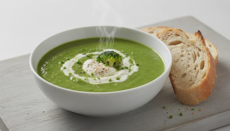 Creamy Broccoli Ricotta Soup