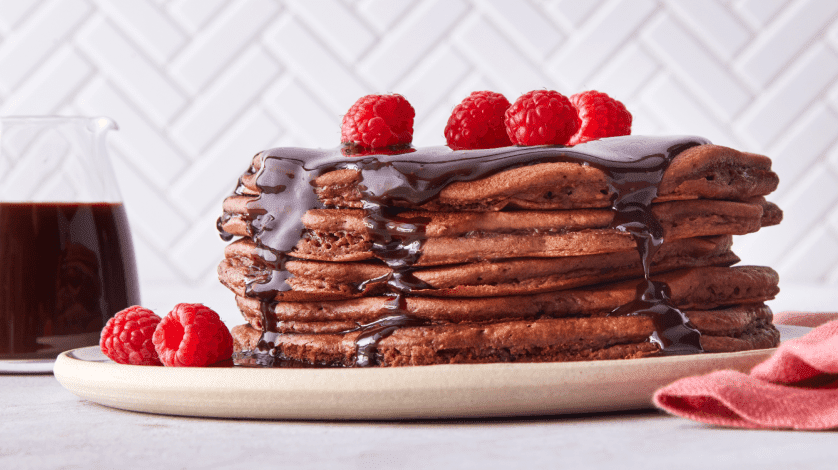 Chocolate pancakes