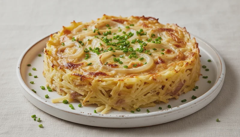 Creamy Chive Potato Bake