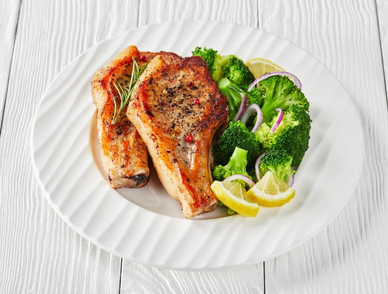 Perfect pork chops