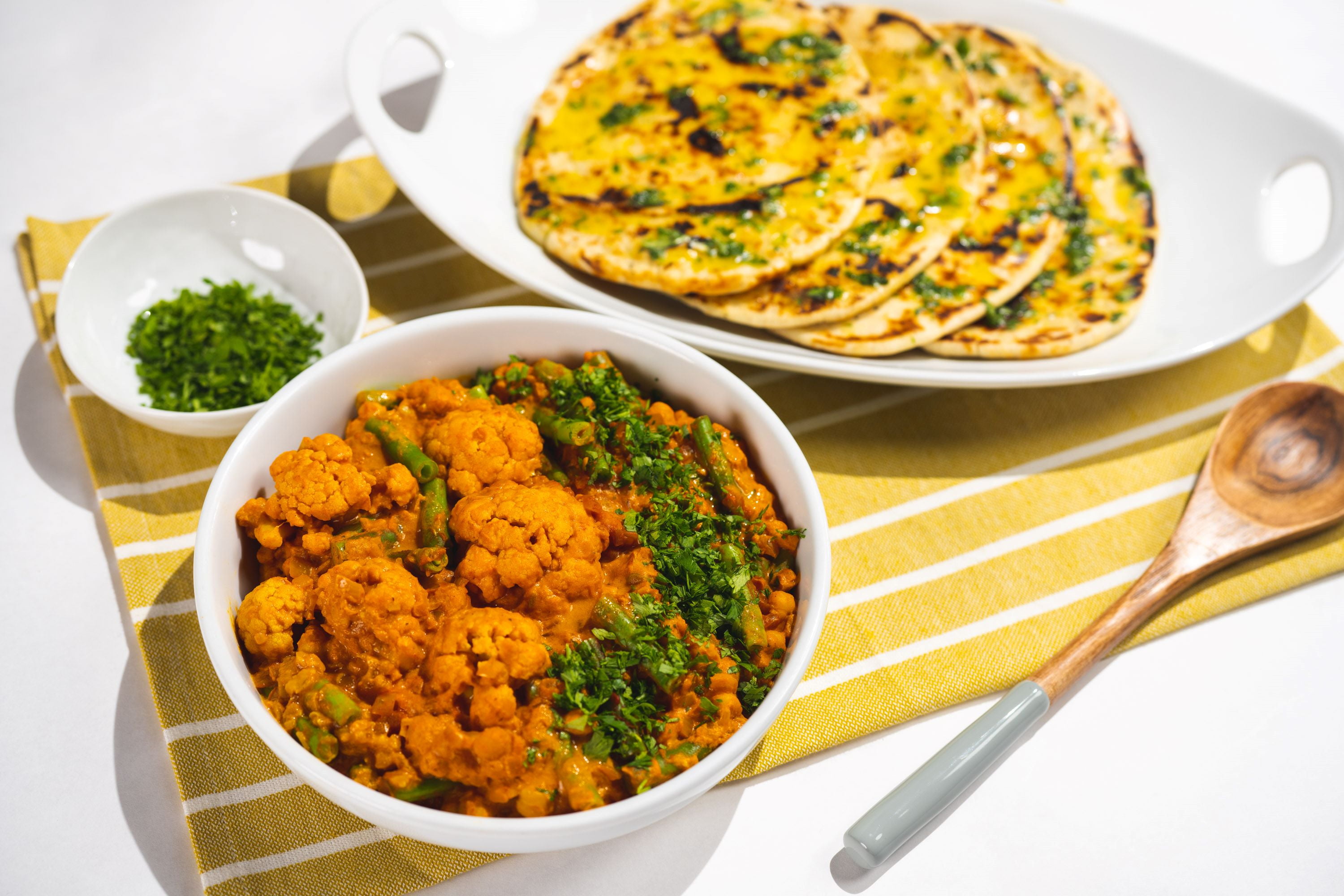 Cauliflower & chickpea tikka masala