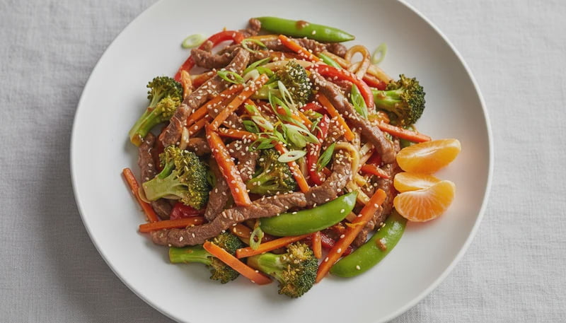 Mandarin Beef Stir-Fry Recipe - Walmart.com
