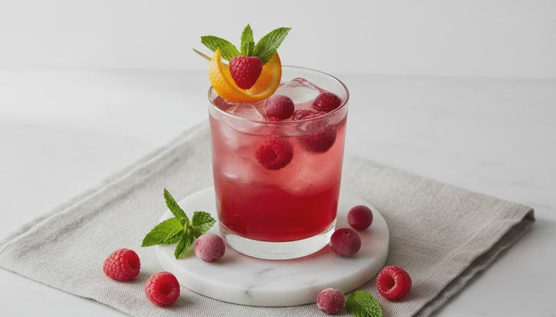 Kraft Raspberry Commercial Raspberry Cranberry Orange Vodka Cocktail Recipe - Walmart.com
