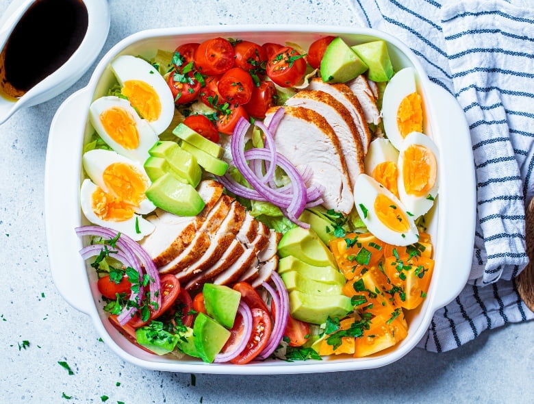 Chicken cobb salad