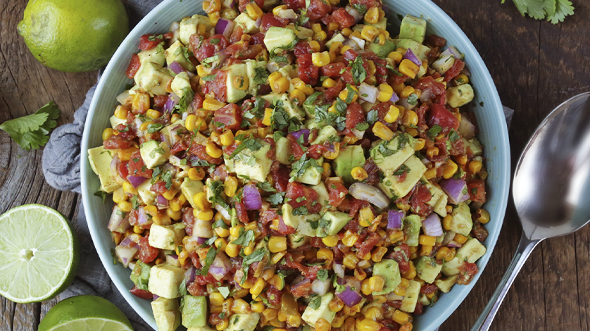 Avocado corn salad