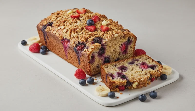Banana Bread with Berries Recipe - Walmart.com